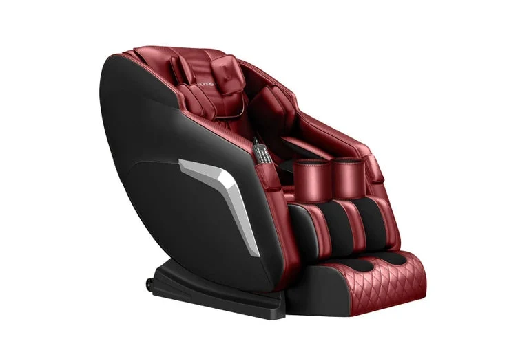 HOMASA Red Full Body Massage Chair Zero Gravity Recliner
